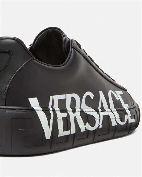 versace greca logo sneakers